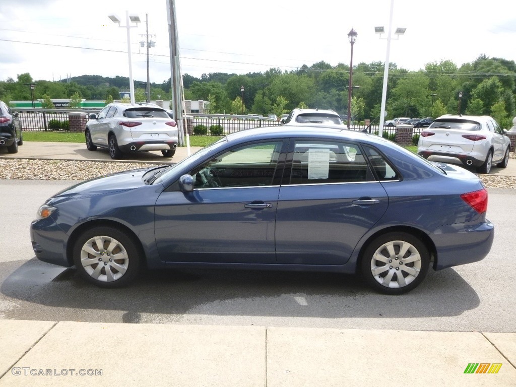 2011 Impreza 2.5i Sedan - Sky Blue Pearl / Carbon Black photo #6