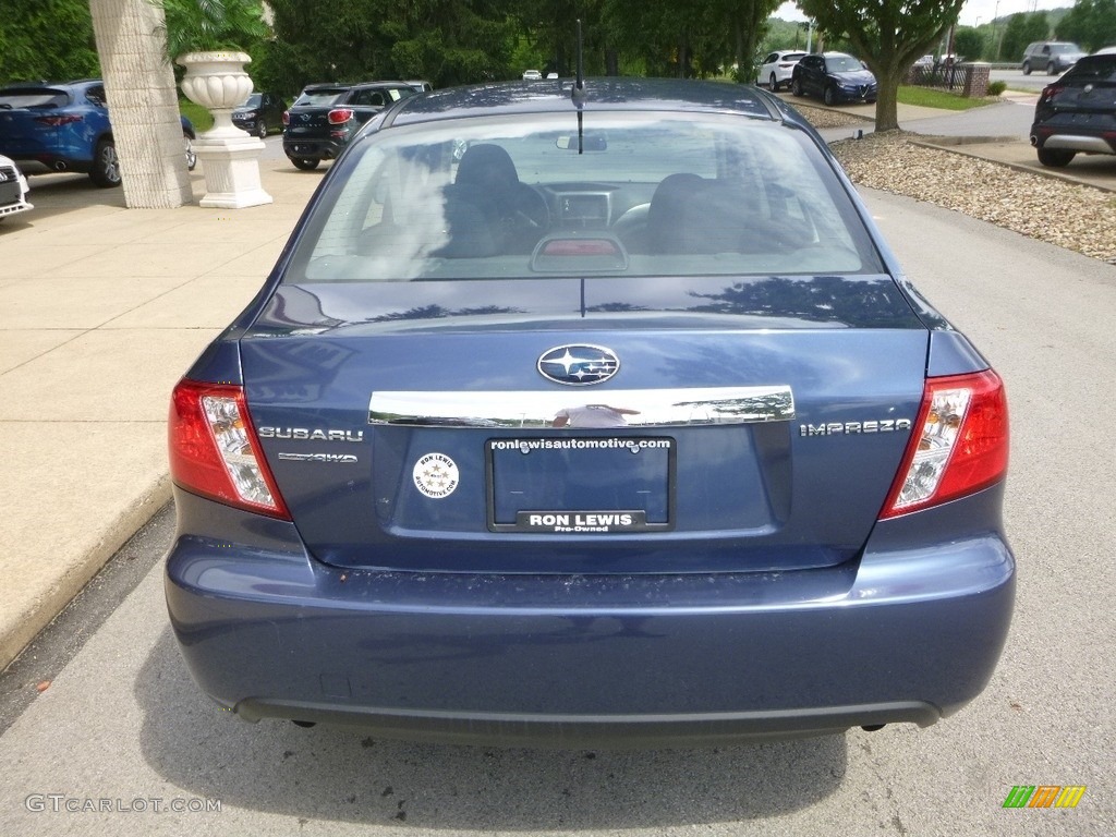 2011 Impreza 2.5i Sedan - Sky Blue Pearl / Carbon Black photo #8