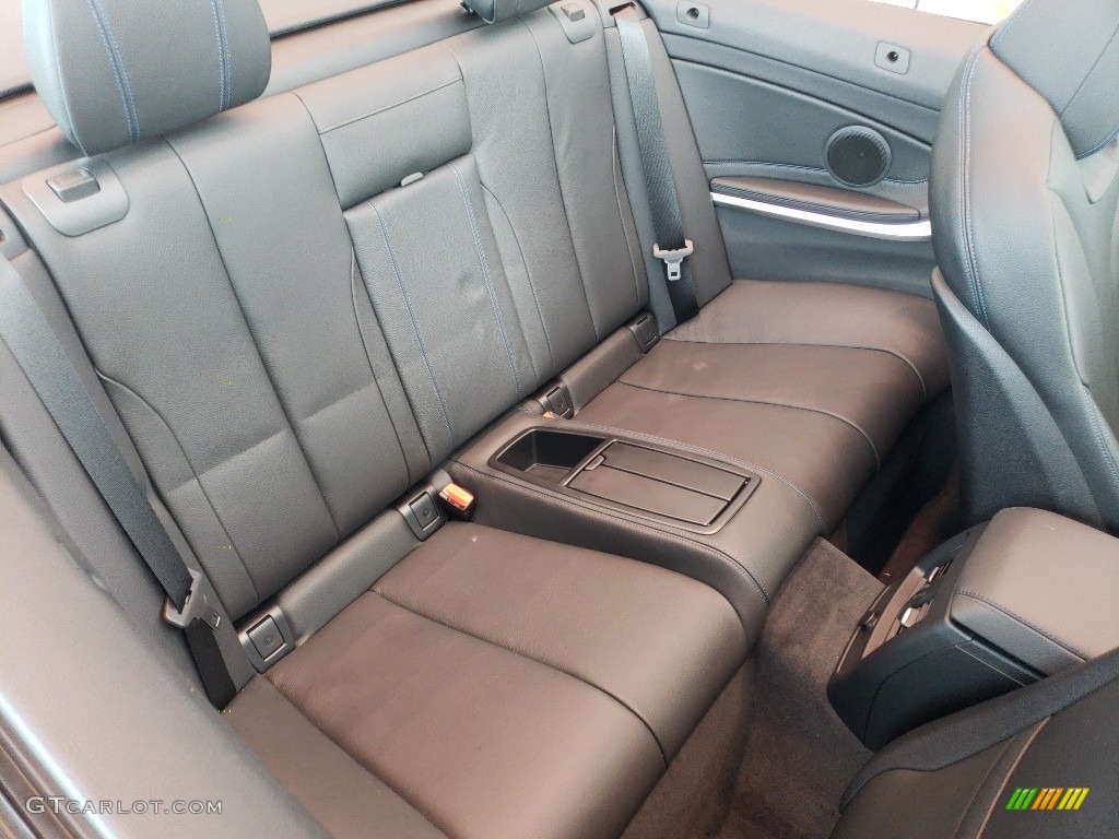 Black Interior 2019 BMW 4 Series 430i xDrive Convertible Photo #127913623