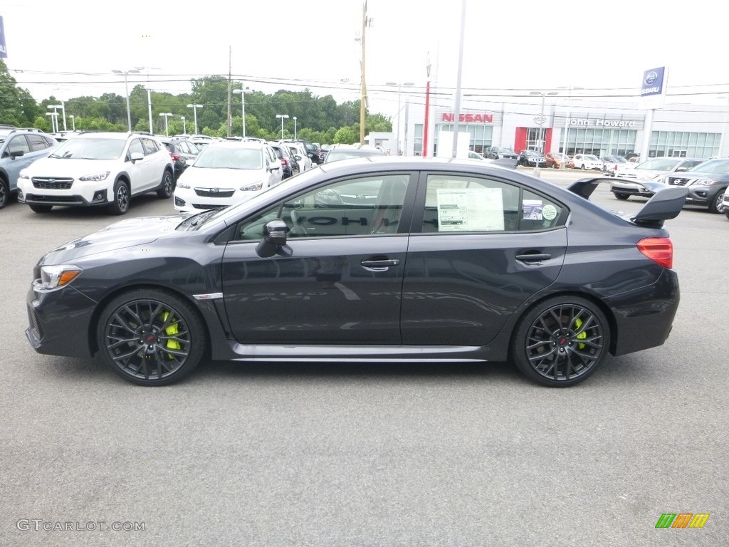 Dark Gray Metallic 2018 Subaru WRX STI Exterior Photo #127915096