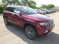 2018 Velvet Red Pearl Jeep Grand Cherokee Limited 4x4  photo #7