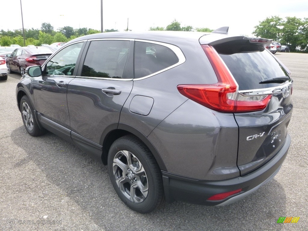 2018 CR-V EX AWD - Gunmetal Metallic / Gray photo #2