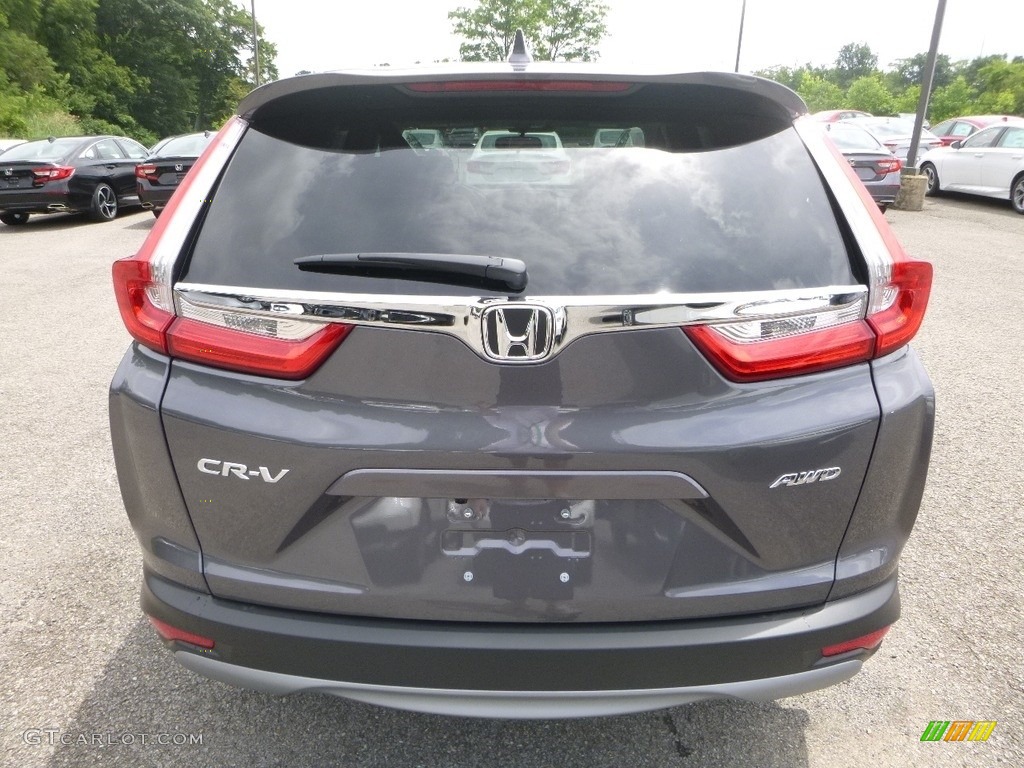 2018 CR-V EX AWD - Gunmetal Metallic / Gray photo #3