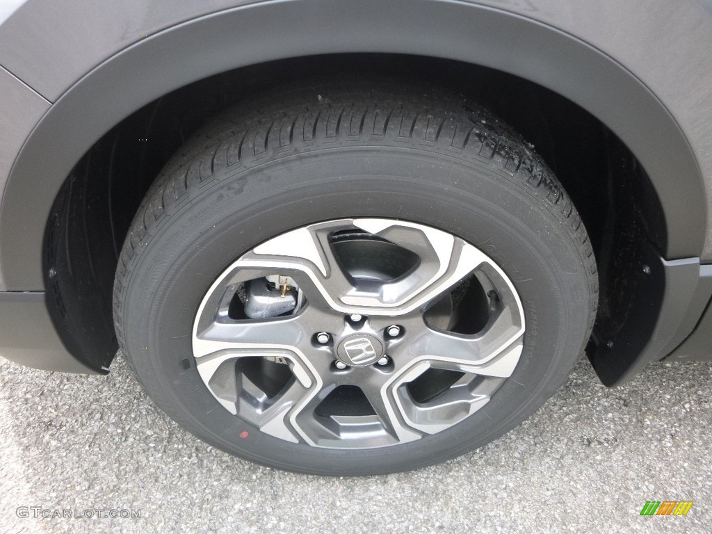 2018 CR-V EX AWD - Gunmetal Metallic / Gray photo #7
