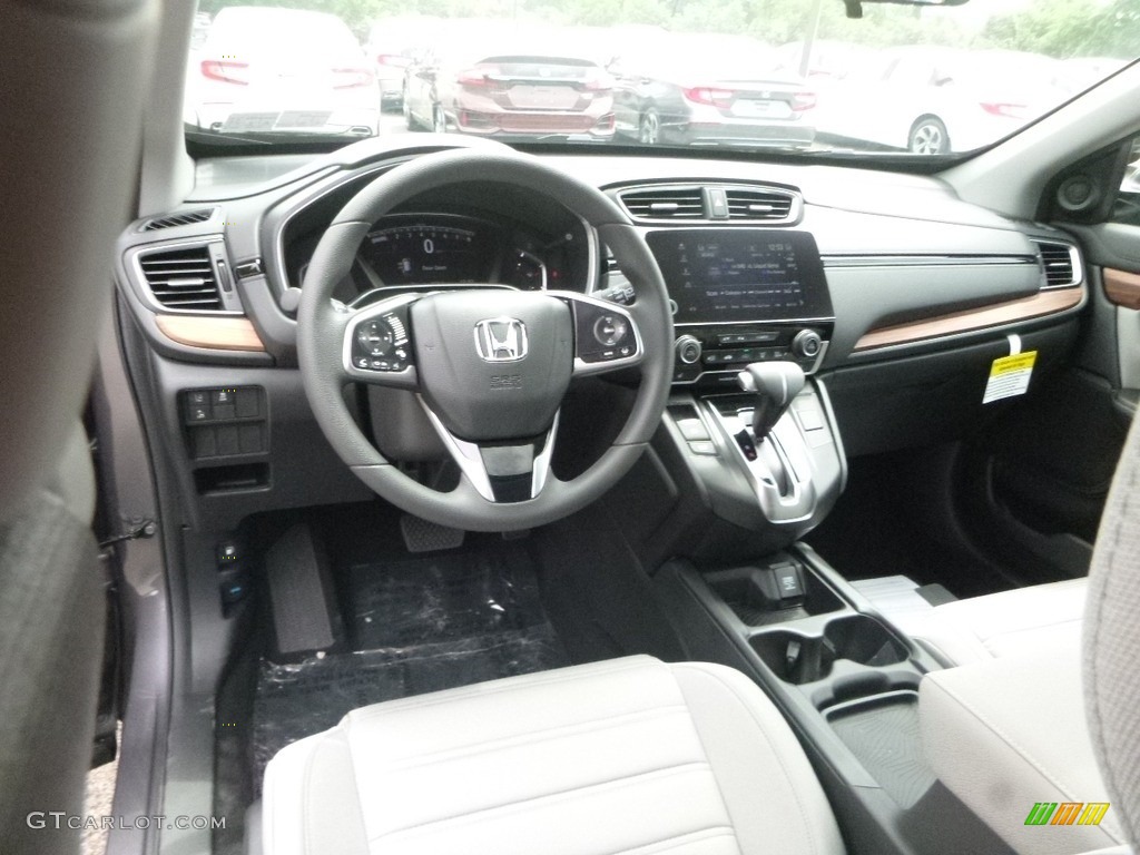 2018 CR-V EX AWD - Gunmetal Metallic / Gray photo #10