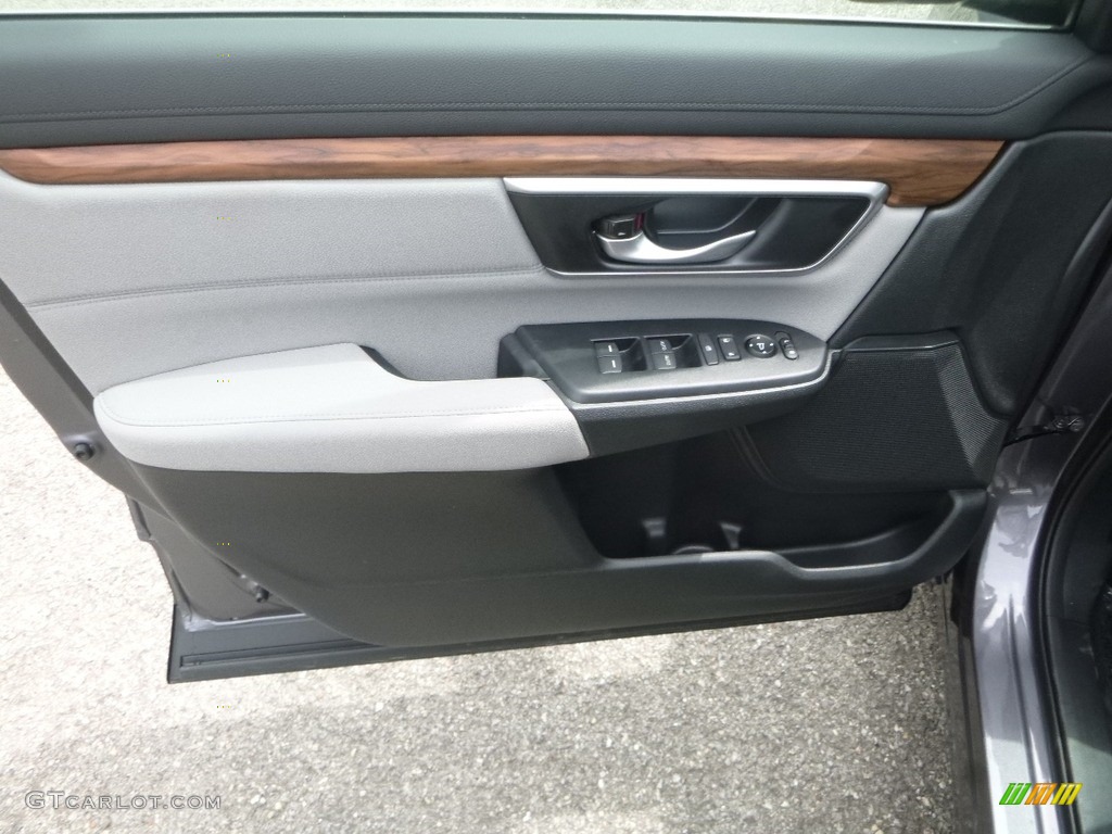 2018 CR-V EX AWD - Gunmetal Metallic / Gray photo #11