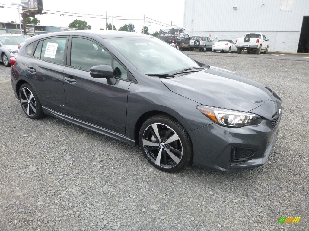 2018 Impreza 2.0i Sport 5-Door - Magnetite Gray Metallic / Black photo #1