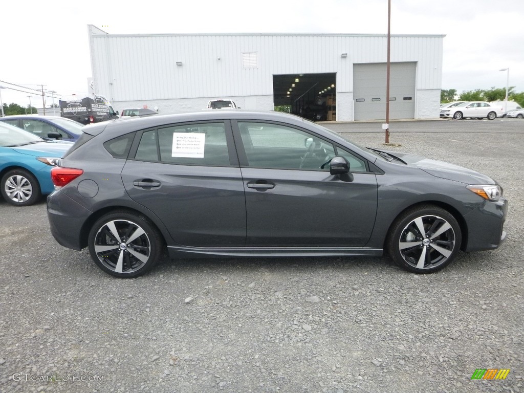 Magnetite Gray Metallic 2018 Subaru Impreza 2.0i Sport 5-Door Exterior Photo #127916517