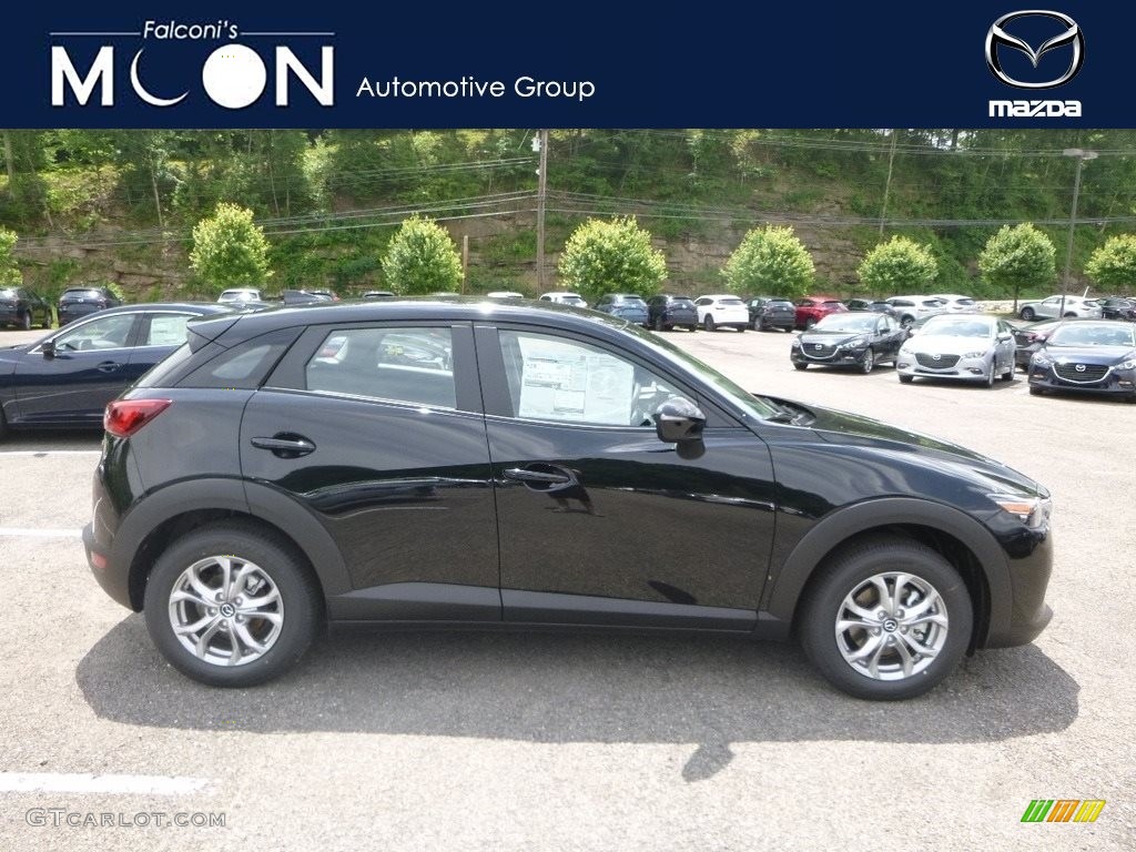 2019 CX-3 Sport AWD - Jet Black Mica / Black photo #1