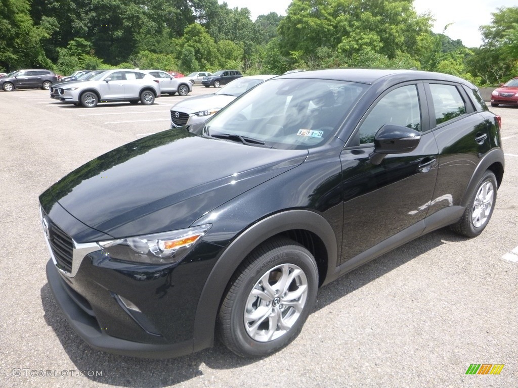 Jet Black Mica 2019 Mazda CX-3 Sport AWD Exterior Photo #127918030