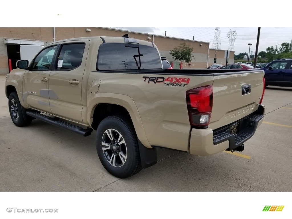 2018 Tacoma TRD Sport Double Cab 4x4 - Quicksand / Graphite w/Gun Metal photo #2