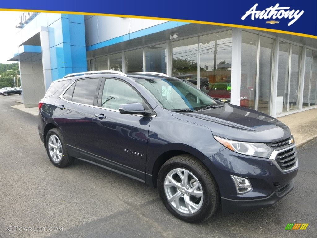 2018 Equinox LT AWD - Storm Blue Metallic / Medium Ash Gray photo #1