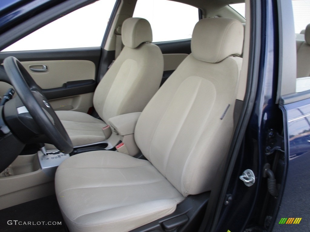 2009 Elantra GLS Sedan - Regatta Blue / Beige photo #11