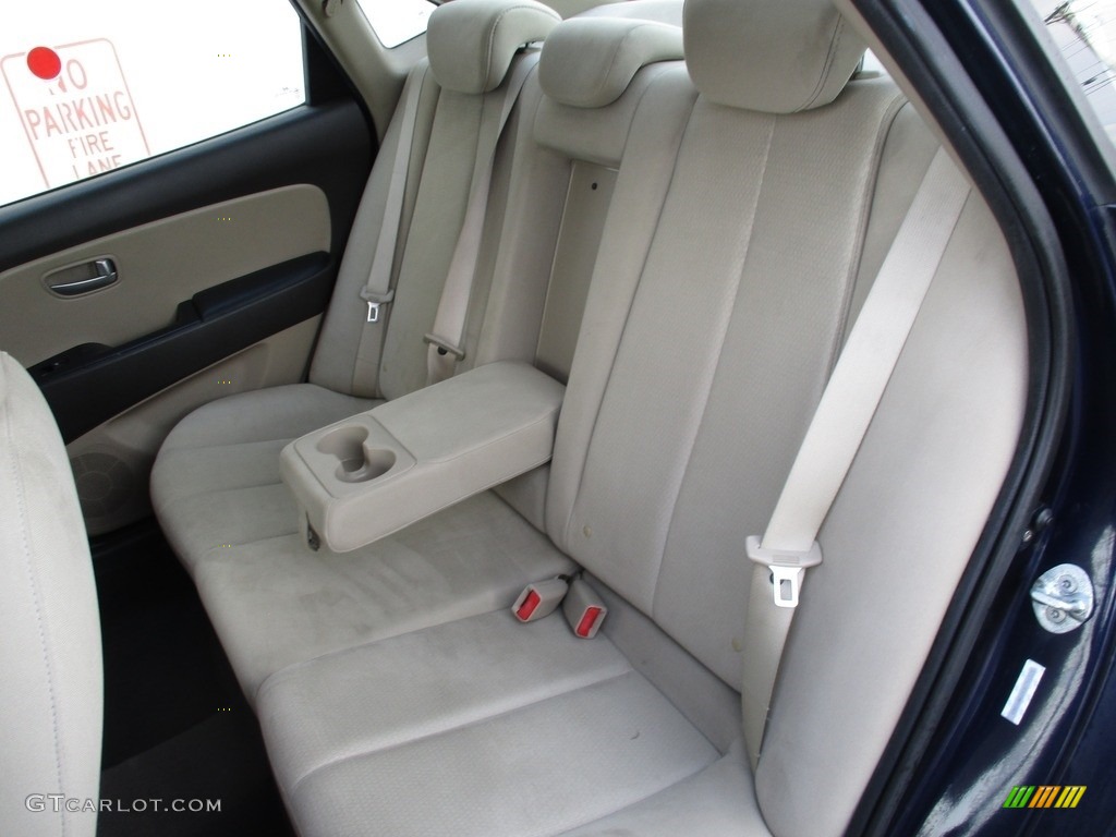 2009 Elantra GLS Sedan - Regatta Blue / Beige photo #12