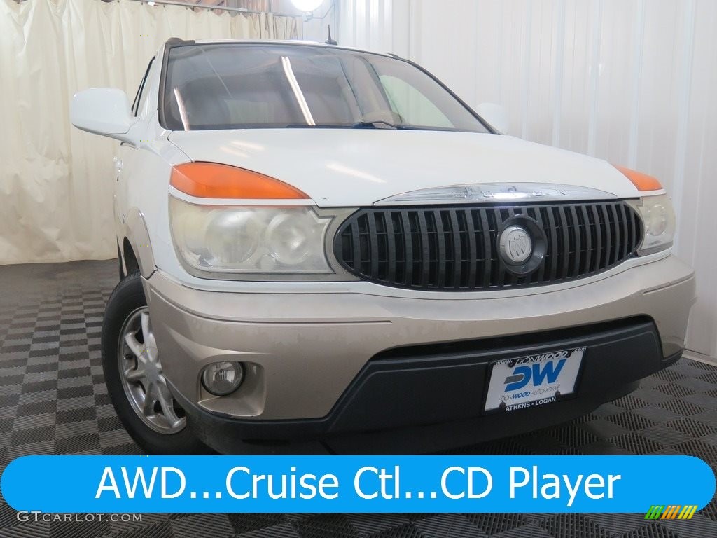 Olympic White Buick Rendezvous