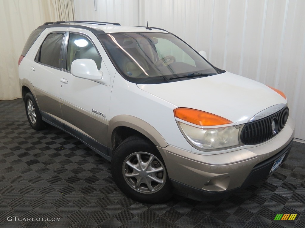 2003 Rendezvous CXL AWD - Olympic White / Medium Oak photo #3