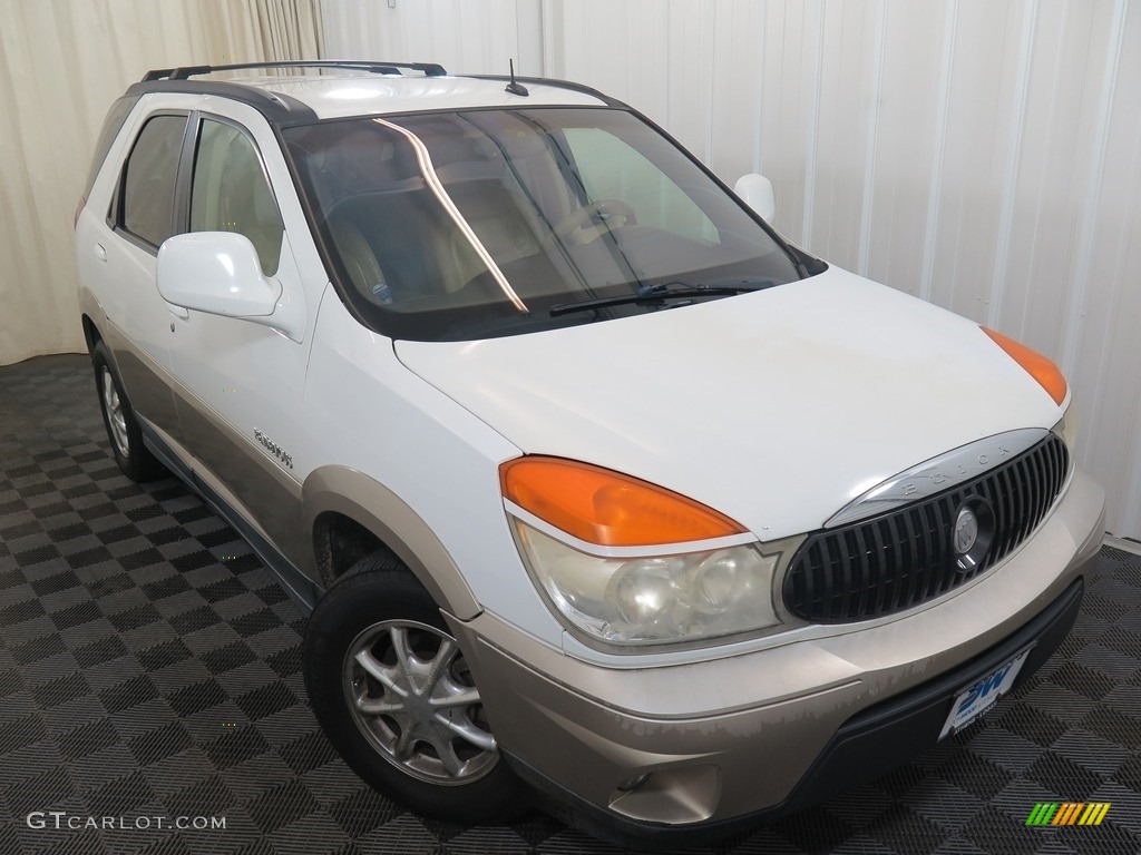 2003 Rendezvous CXL AWD - Olympic White / Medium Oak photo #4