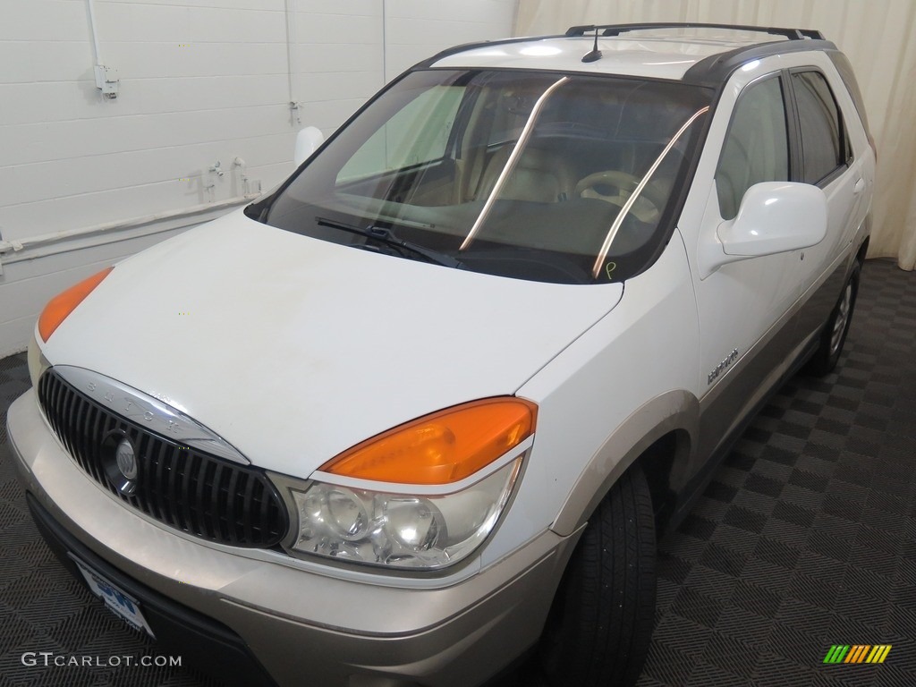 2003 Rendezvous CXL AWD - Olympic White / Medium Oak photo #7