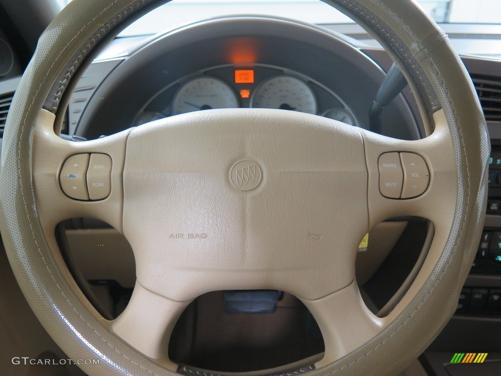 2003 Rendezvous CXL AWD - Olympic White / Medium Oak photo #13