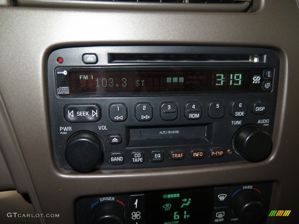 2003 Rendezvous CXL AWD - Olympic White / Medium Oak photo #19