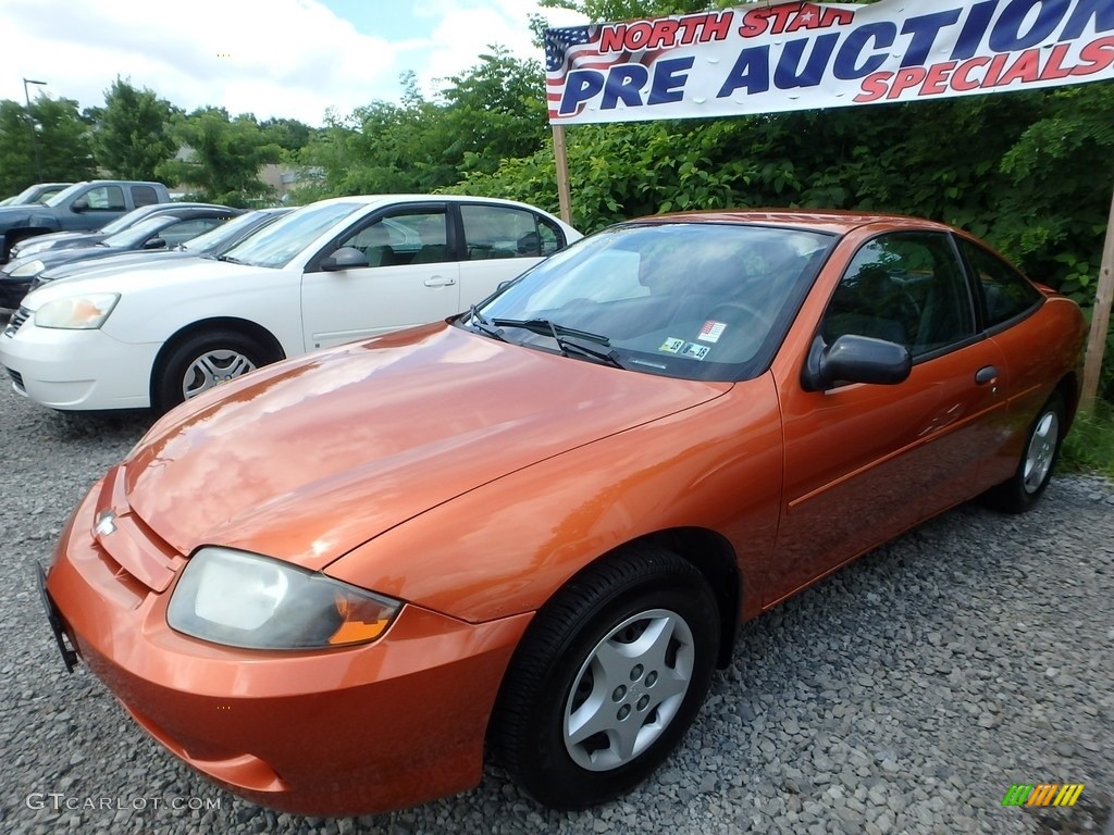 2004 Cavalier Coupe - Sunburst Orange / Graphite photo #1