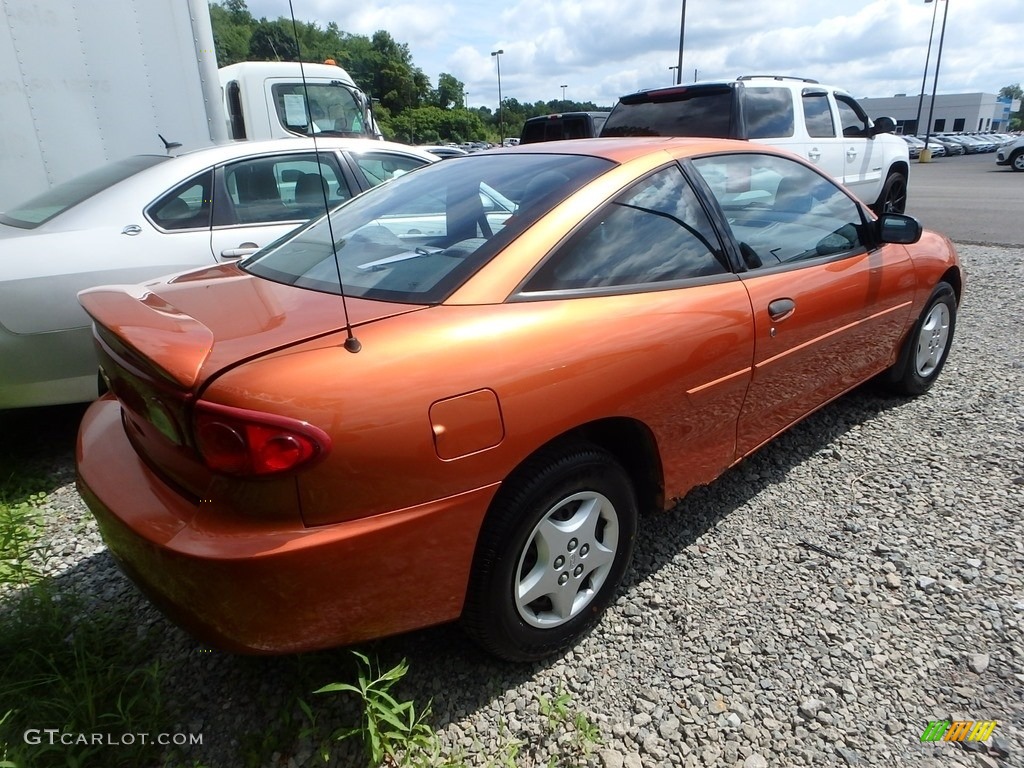 2004 Cavalier Coupe - Sunburst Orange / Graphite photo #4