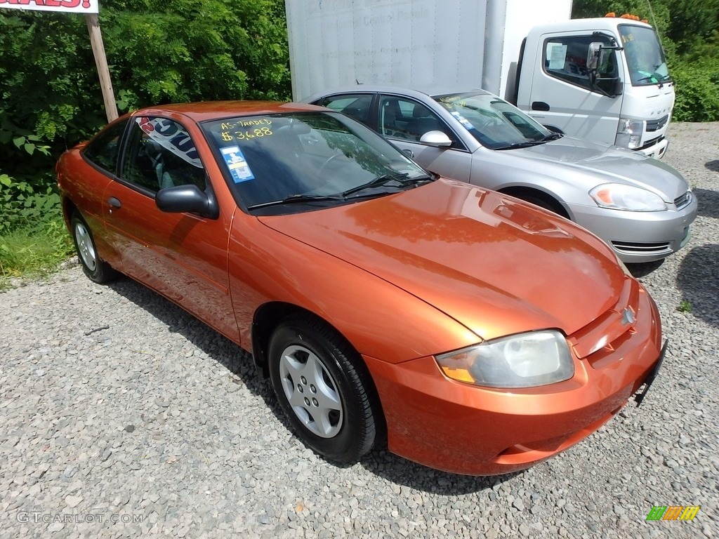 2004 Cavalier Coupe - Sunburst Orange / Graphite photo #5