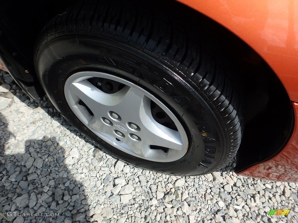 2004 Cavalier Coupe - Sunburst Orange / Graphite photo #7