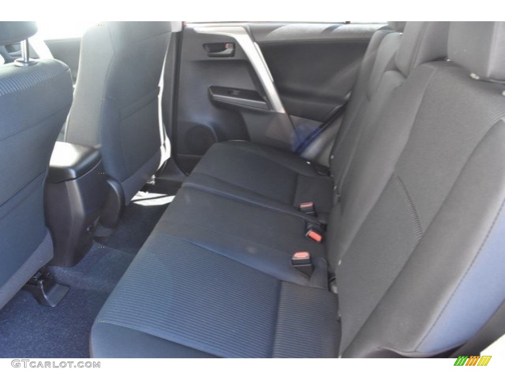 2018 RAV4 LE - Ruby Flare Pearl / Black photo #14