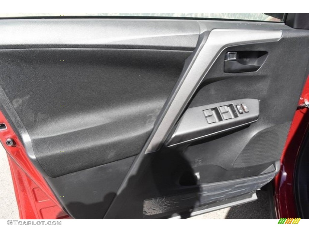 2018 RAV4 LE - Ruby Flare Pearl / Black photo #19