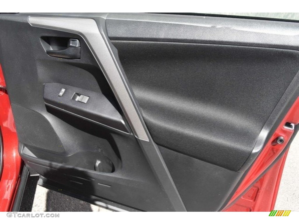 2018 RAV4 LE - Ruby Flare Pearl / Black photo #21