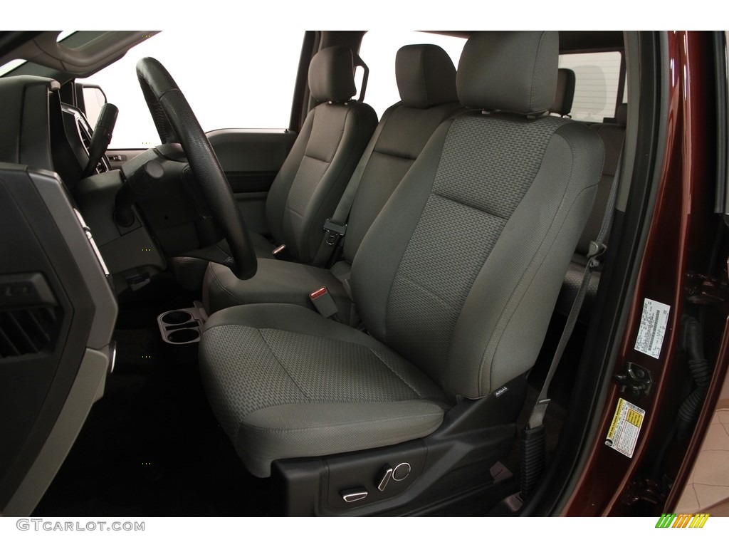 2015 F150 XLT SuperCrew 4x4 - Bronze Fire Metallic / Medium Earth Gray photo #5