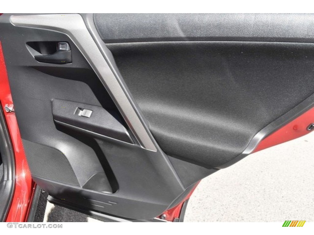 2018 RAV4 LE - Ruby Flare Pearl / Black photo #22