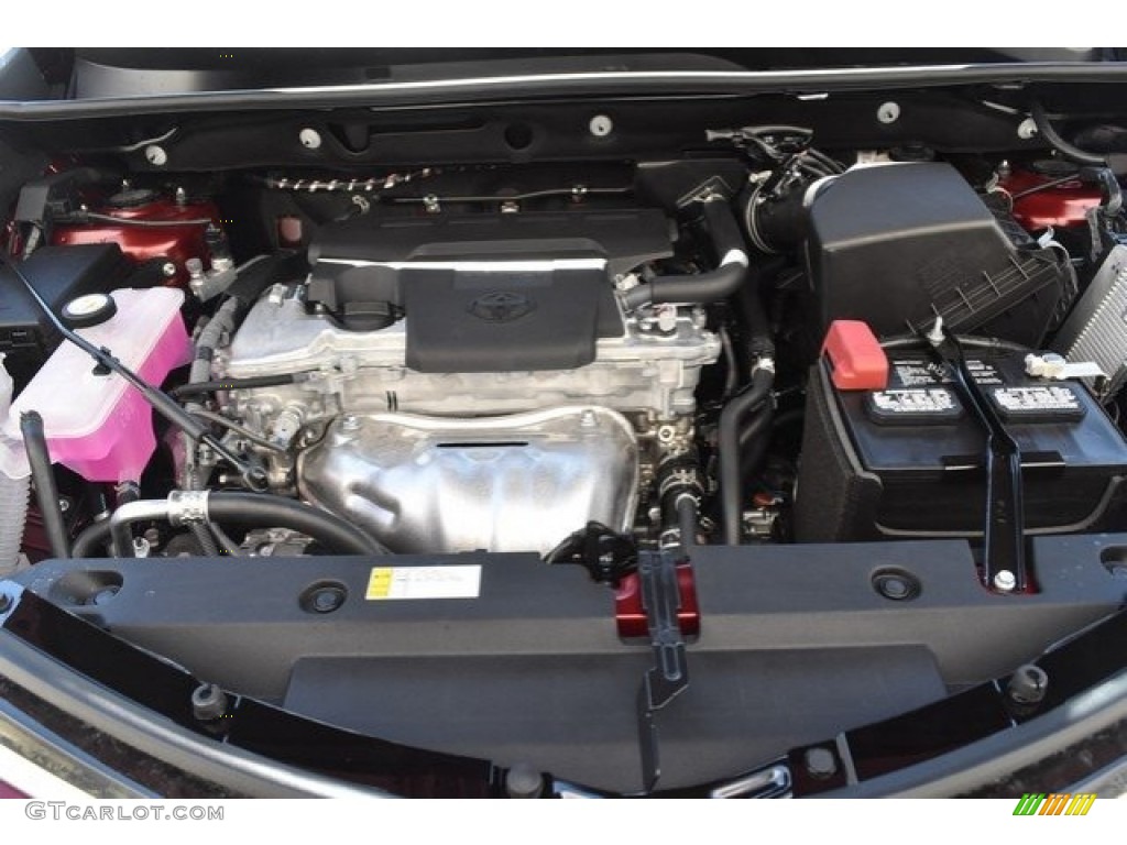 2018 RAV4 LE - Ruby Flare Pearl / Black photo #31