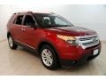 2015 Ruby Red Ford Explorer XLT 4WD  photo #1