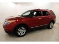 2015 Ruby Red Ford Explorer XLT 4WD  photo #3