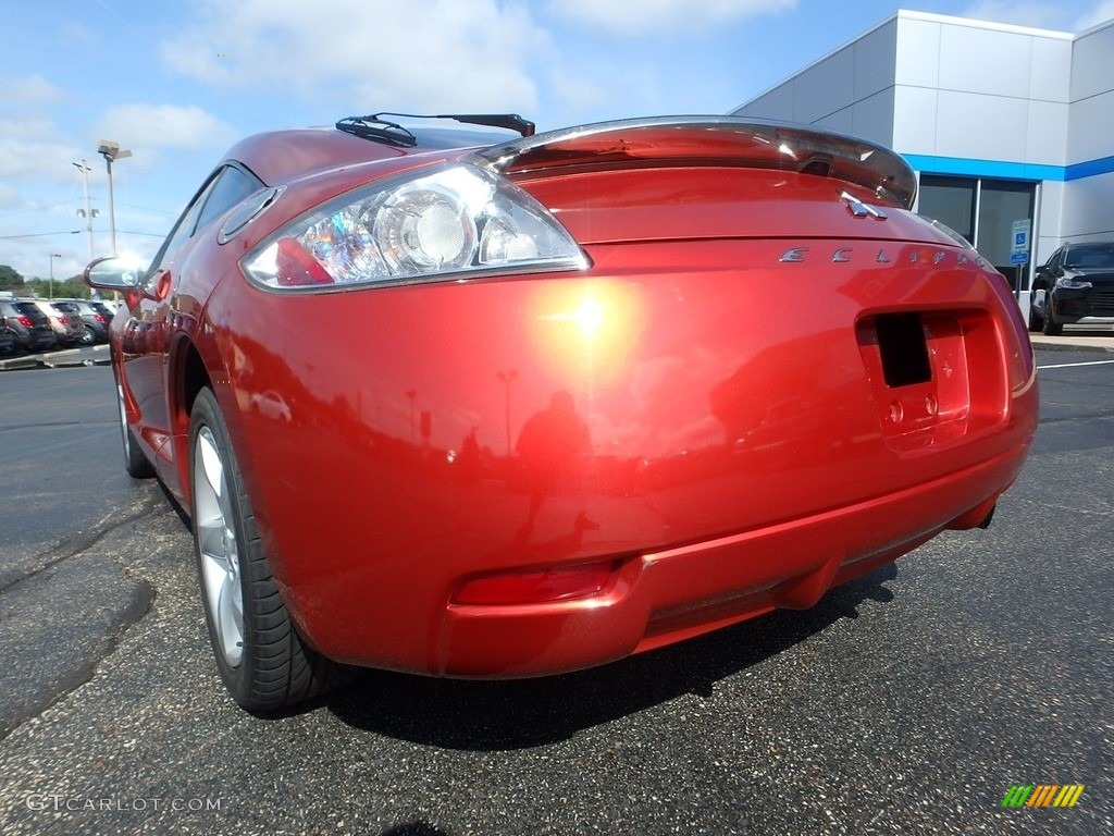 2007 Eclipse GS Coupe - Sunset Pearlescent / Dark Charcoal photo #7