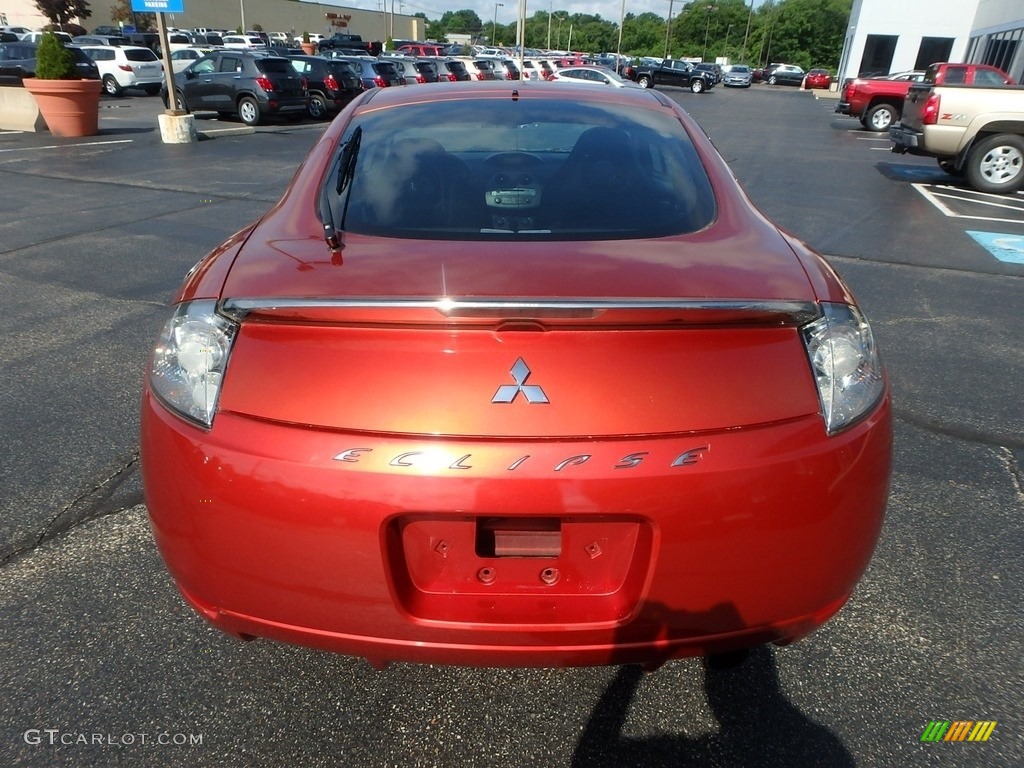 2007 Eclipse GS Coupe - Sunset Pearlescent / Dark Charcoal photo #8