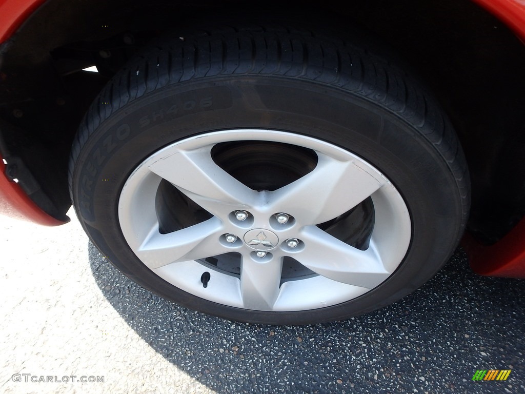 2007 Eclipse GS Coupe - Sunset Pearlescent / Dark Charcoal photo #11