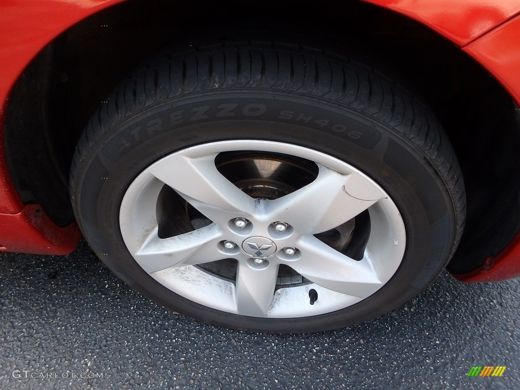 2007 Eclipse GS Coupe - Sunset Pearlescent / Dark Charcoal photo #13