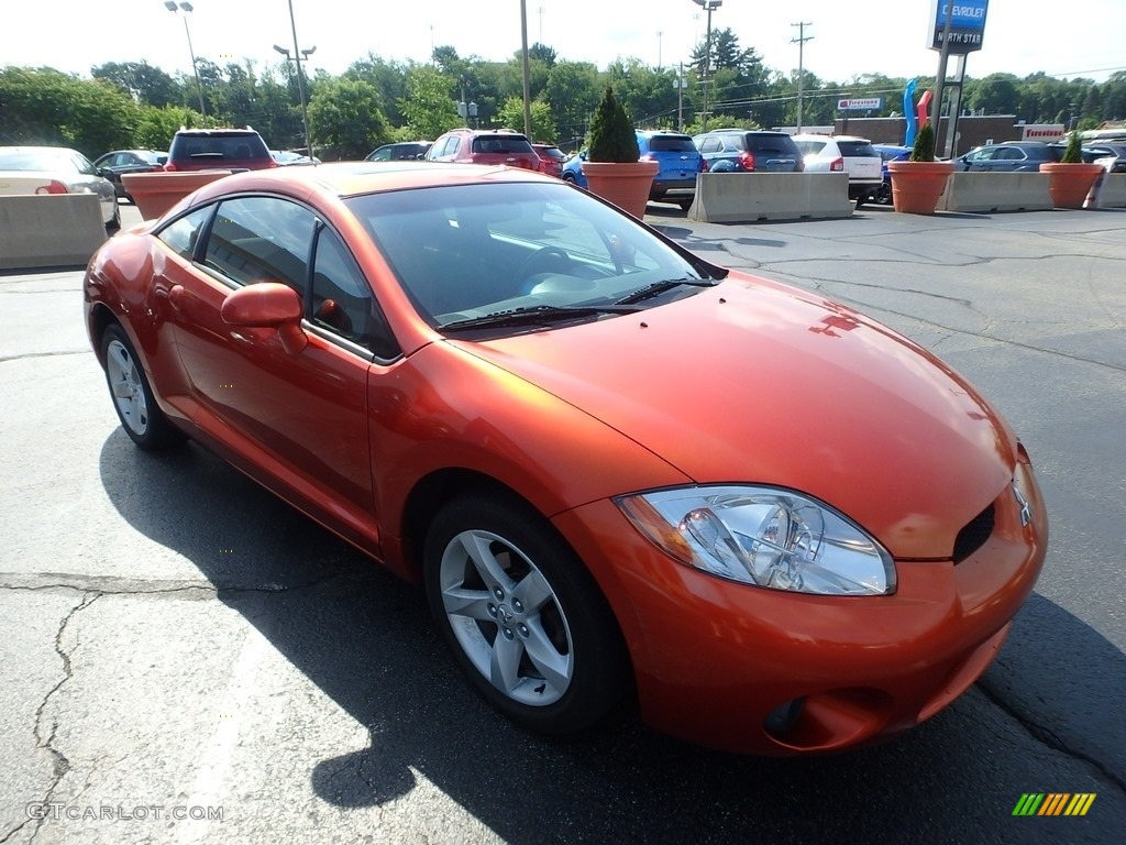 2007 Eclipse GS Coupe - Sunset Pearlescent / Dark Charcoal photo #14