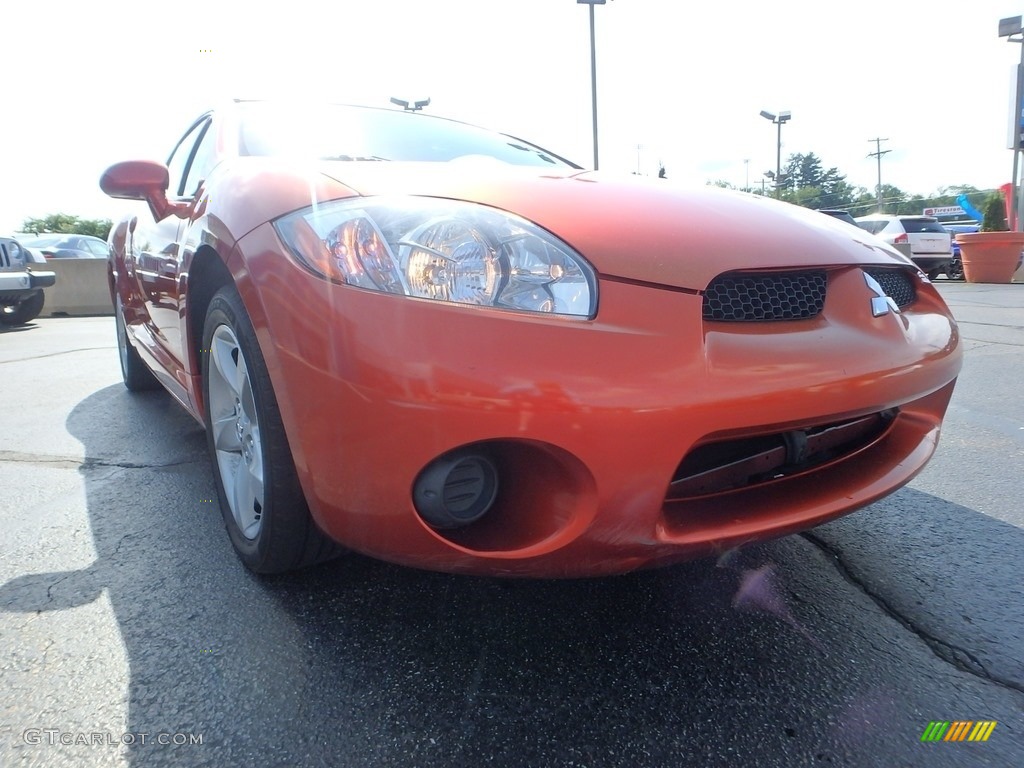 2007 Eclipse GS Coupe - Sunset Pearlescent / Dark Charcoal photo #15