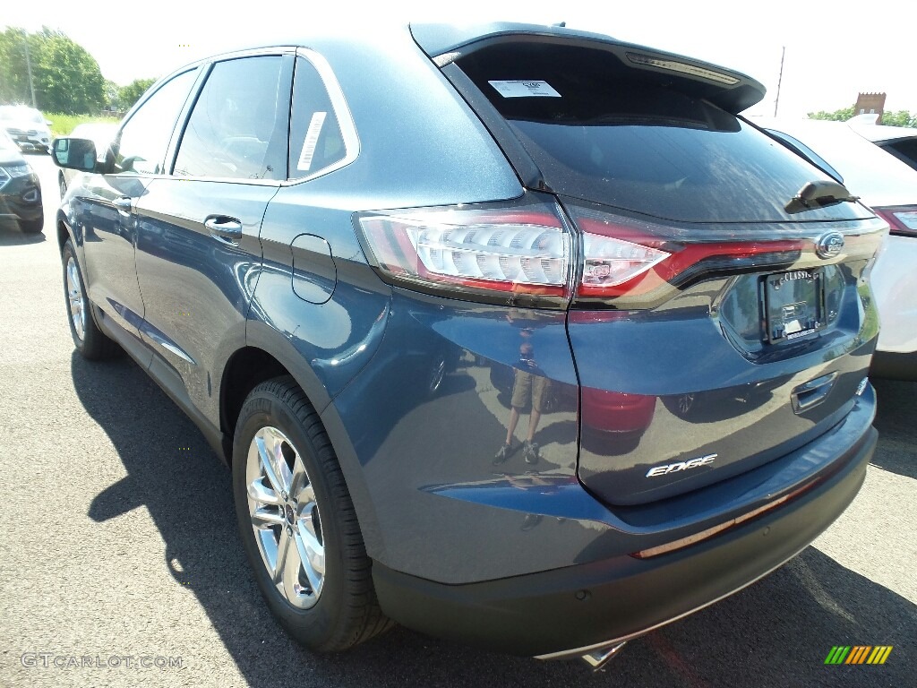 2018 Edge SEL AWD - Blue / Ebony photo #3