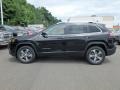 2019 Diamond Black Crystal Pearl Jeep Cherokee Limited 4x4  photo #2