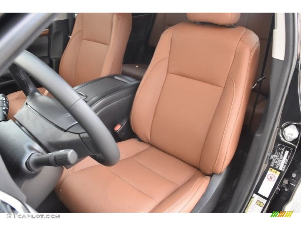 2018 Highlander Limited AWD - Midnight Black Metallic / Saddle Tan photo #7