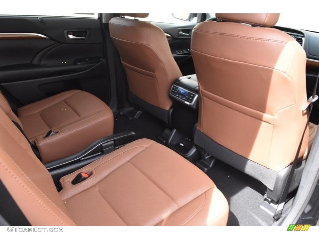 2018 Highlander Limited AWD - Midnight Black Metallic / Saddle Tan photo #18