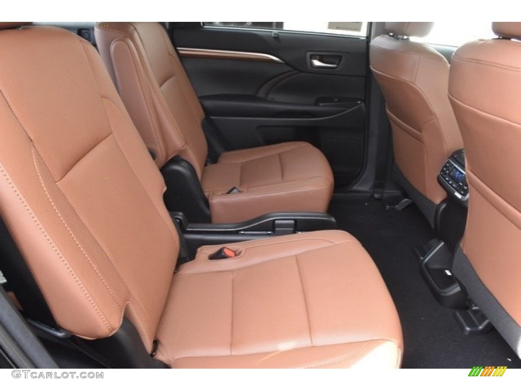2018 Highlander Limited AWD - Midnight Black Metallic / Saddle Tan photo #19