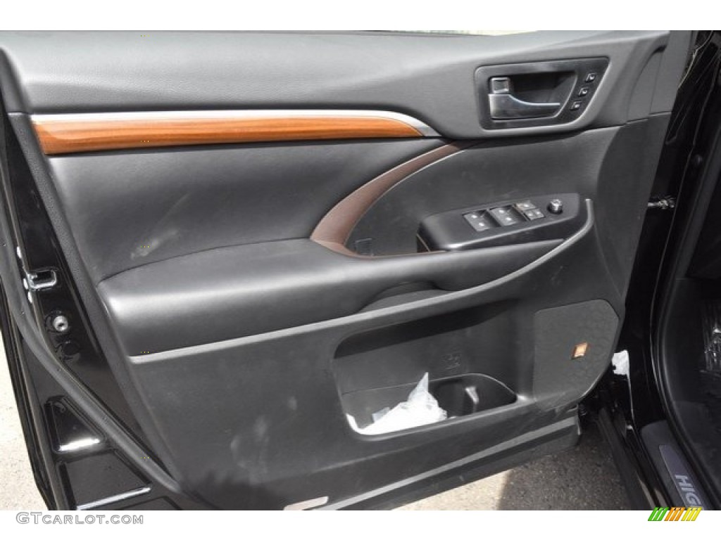 2018 Highlander Limited AWD - Midnight Black Metallic / Saddle Tan photo #23