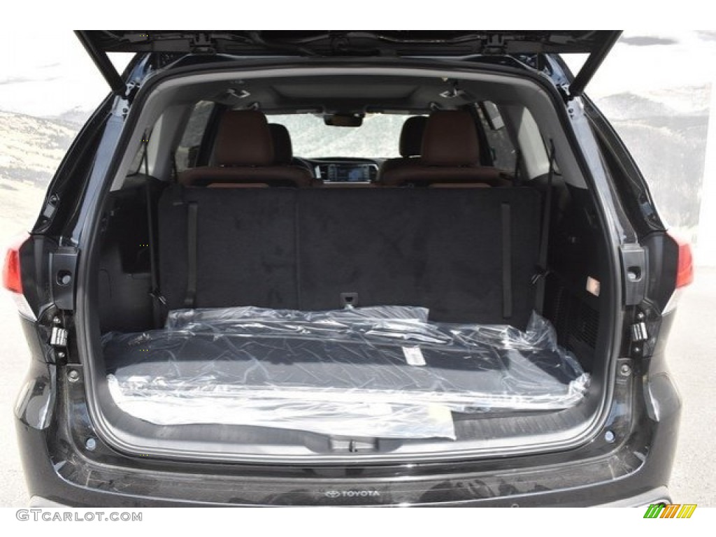 2018 Highlander Limited AWD - Midnight Black Metallic / Saddle Tan photo #33