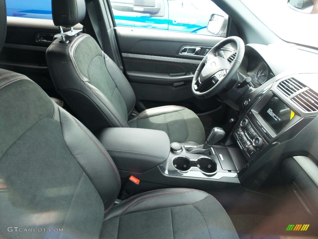 2018 Explorer XLT 4WD - Ingot Silver / Ebony Black photo #3